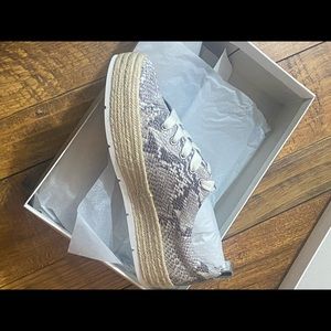 New platform sneakers